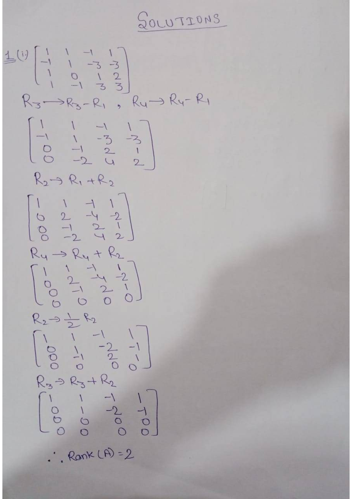 engineering maths assignment