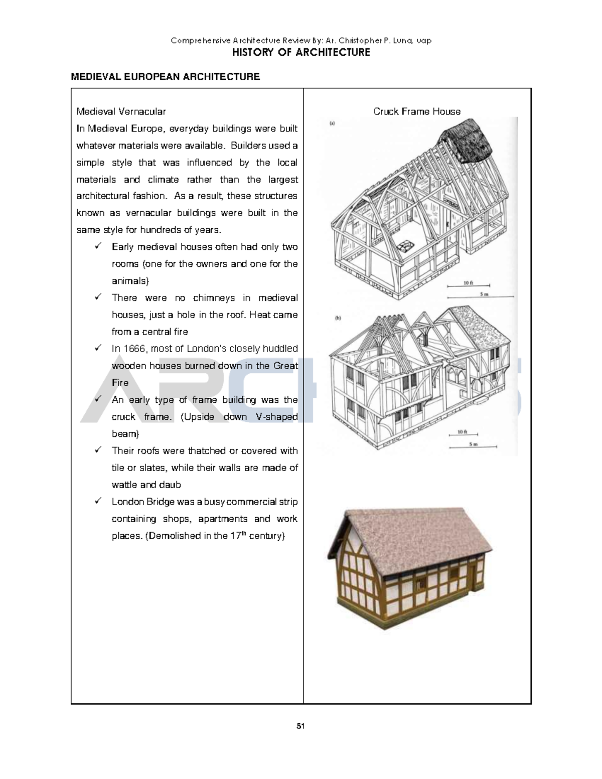 History of Architecture Reviewer P2 HISTORY OF ARCHITECTURE MEDIEVAL