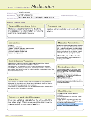 Fosamax - Provides a medication template to help with exams - ACTIVE ...