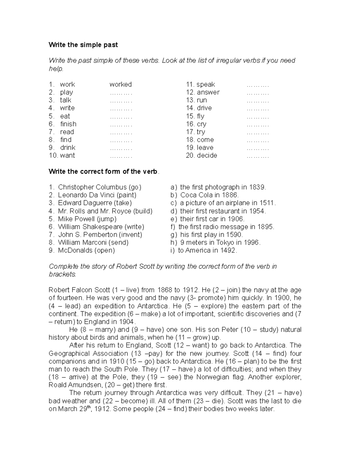 past-tense-workshop-write-the-simple-past-write-the-past-simple-of