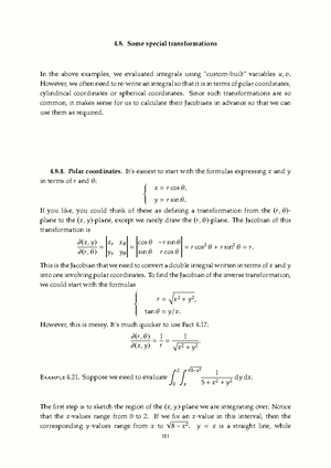 Chapter 3 Line integrals and vector calculus theorems Section 3.1 ...
