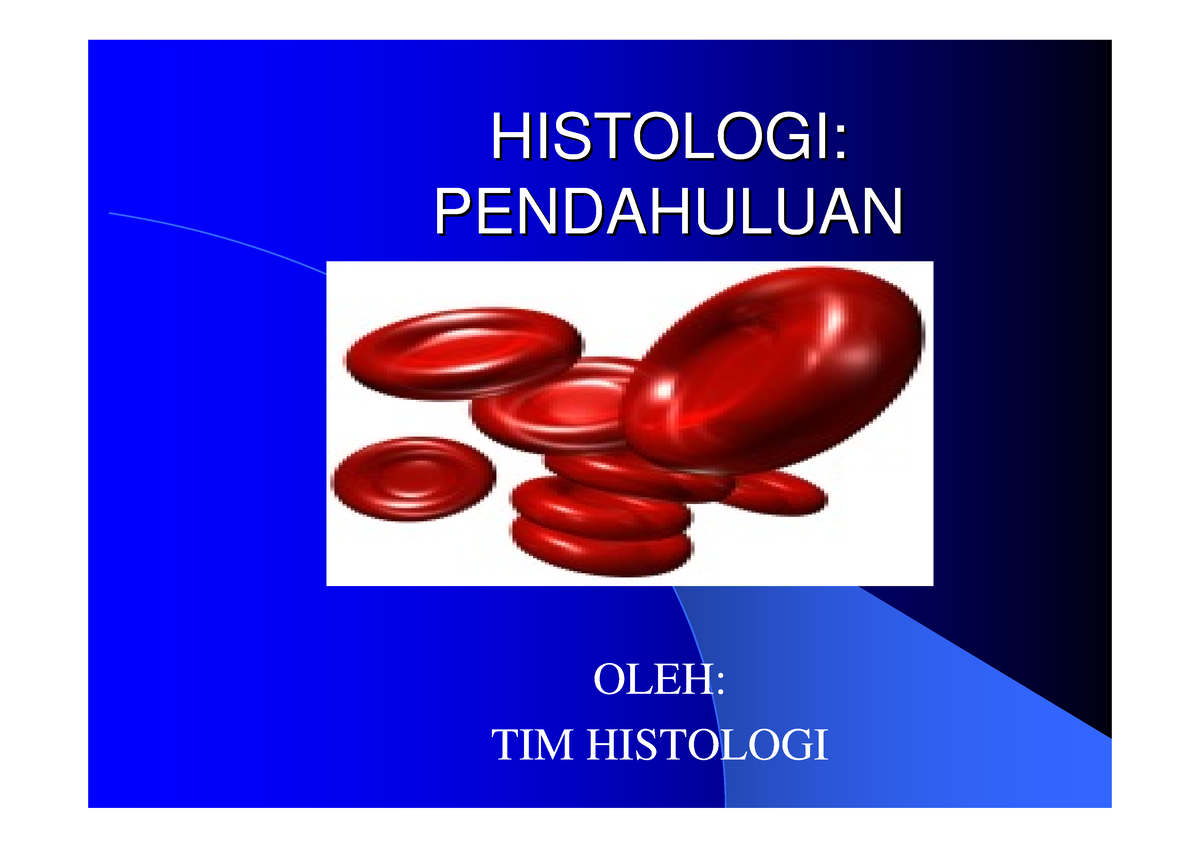 Jaringan Otot Biologi Histologi Histologi Pendahuluan Pendahuluan