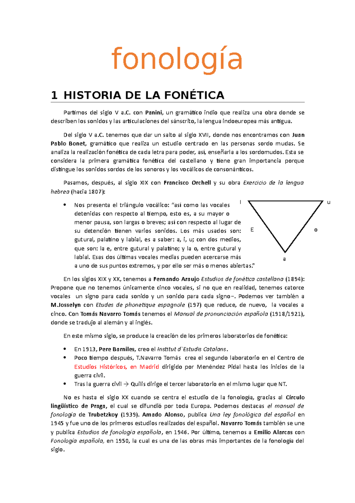 Fonología Apuntes Fonetica Y Fonologia De La Uclm Fonología 1 Historia De La FonÉtica 7866