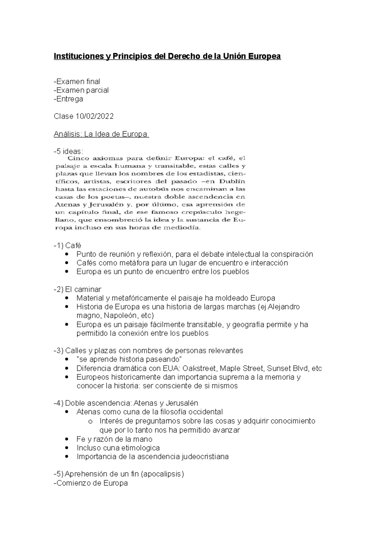 Instituciones y Principios del Derecho de la Unión Europea ...