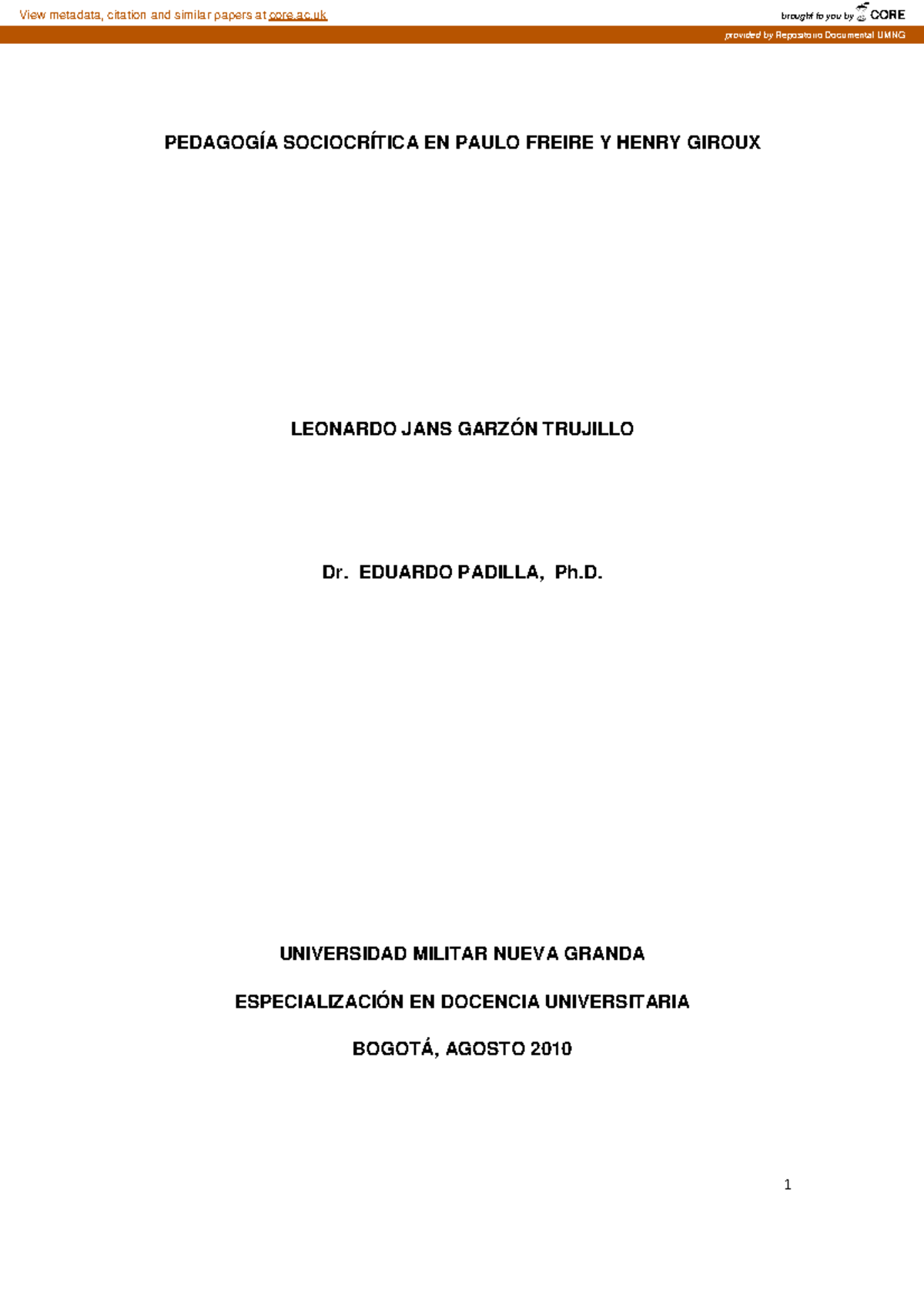 143447844 trt PEDAGOGÍA SOCIOCRÍTICA EN PAULO FREIRE Y HENRY GIROUX