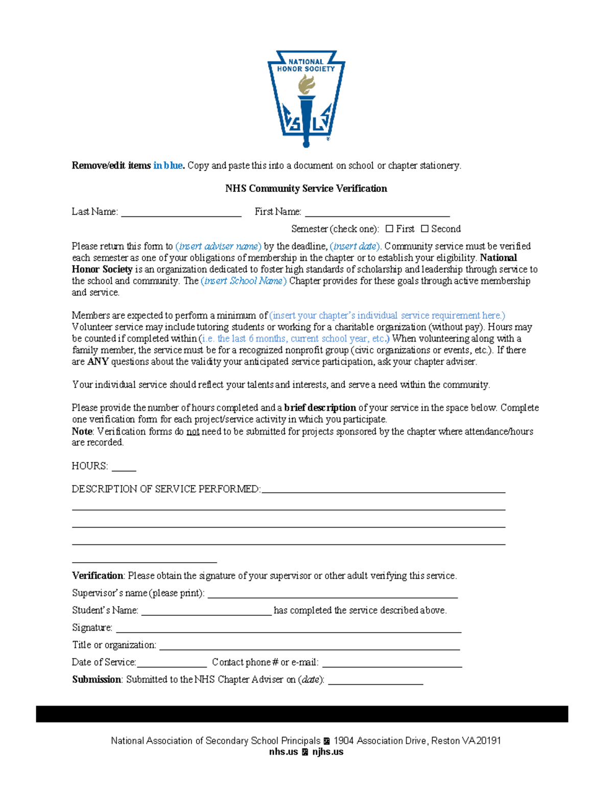2022-nhs-service-hours-tracking-template-remove-edit-items-in-blue