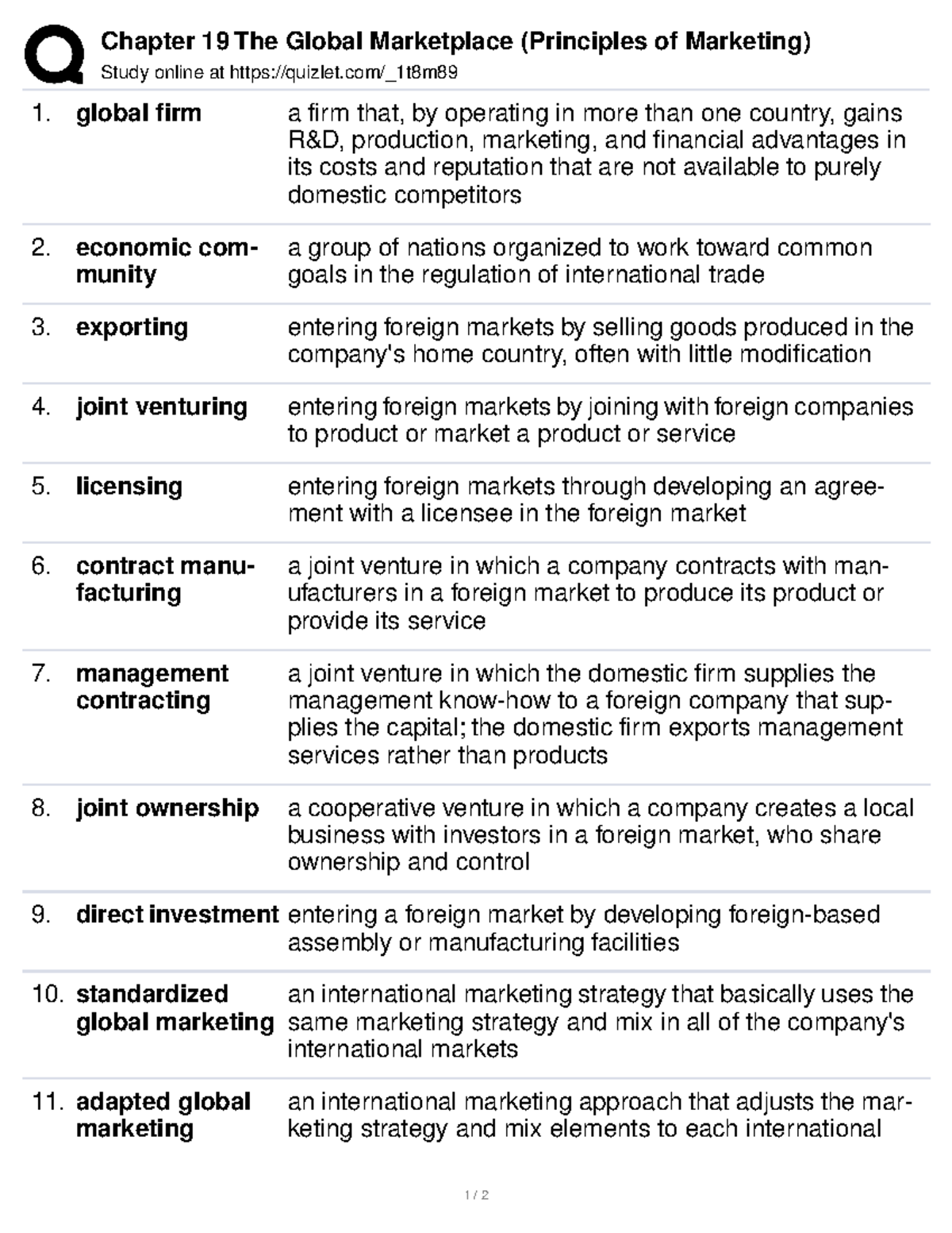 chapter-19-the-global-marketplace-principles-of-marketing-chapter