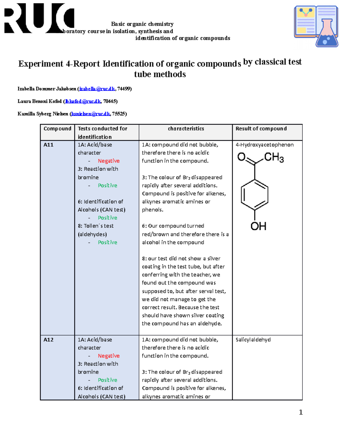 experiment 4 lab report