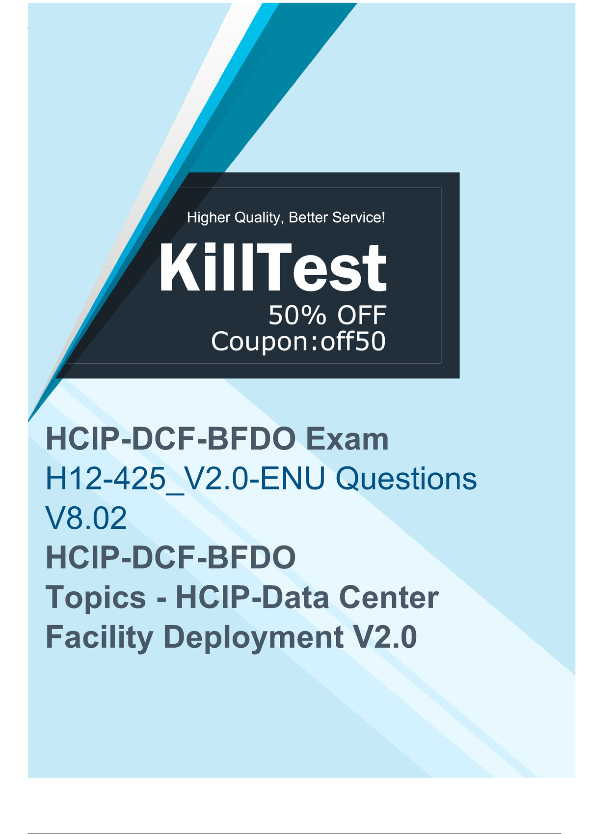 H12-425_V2.0-ENU Practice Test Online