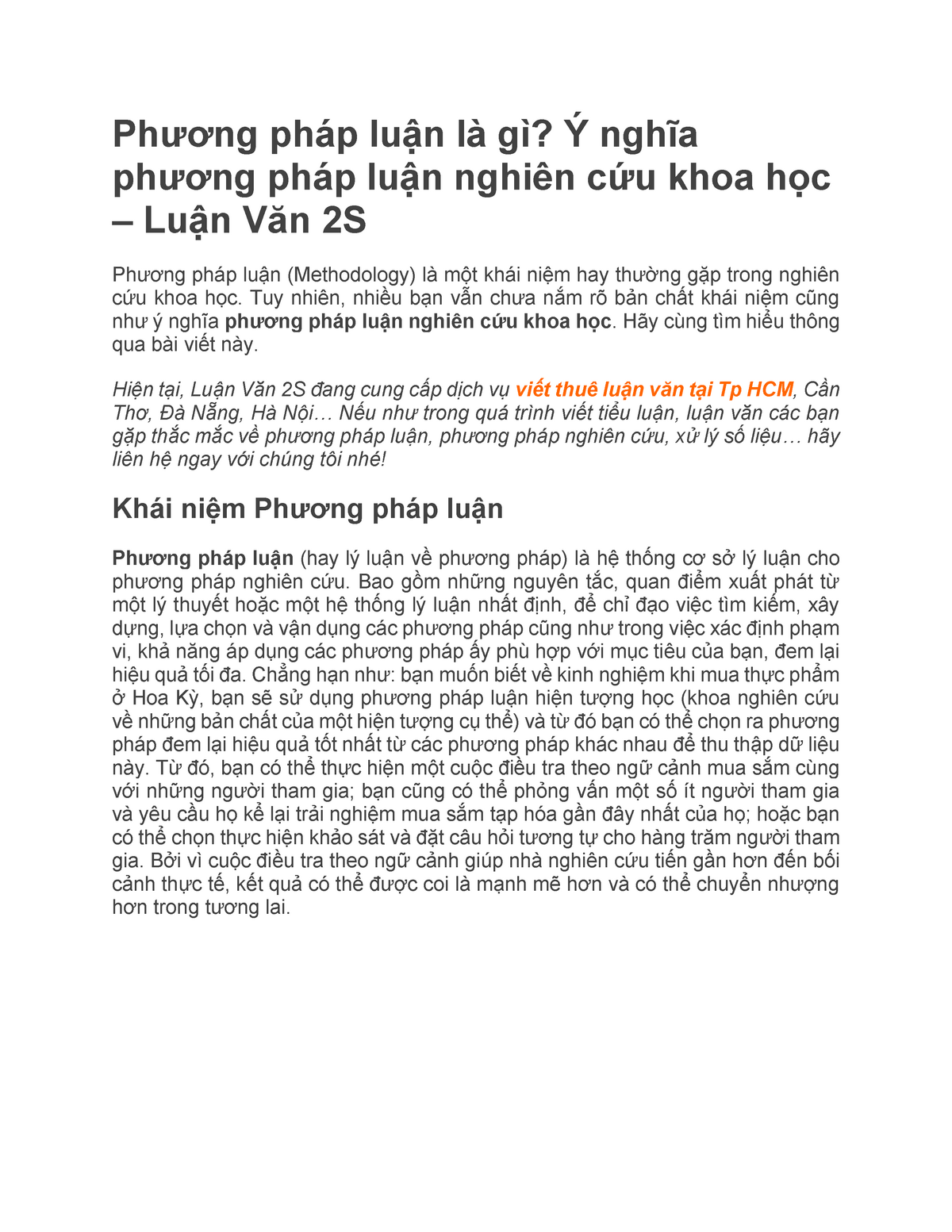 Phương pháp luận và phương pháp khoa học có gì chung và khác nhau?
