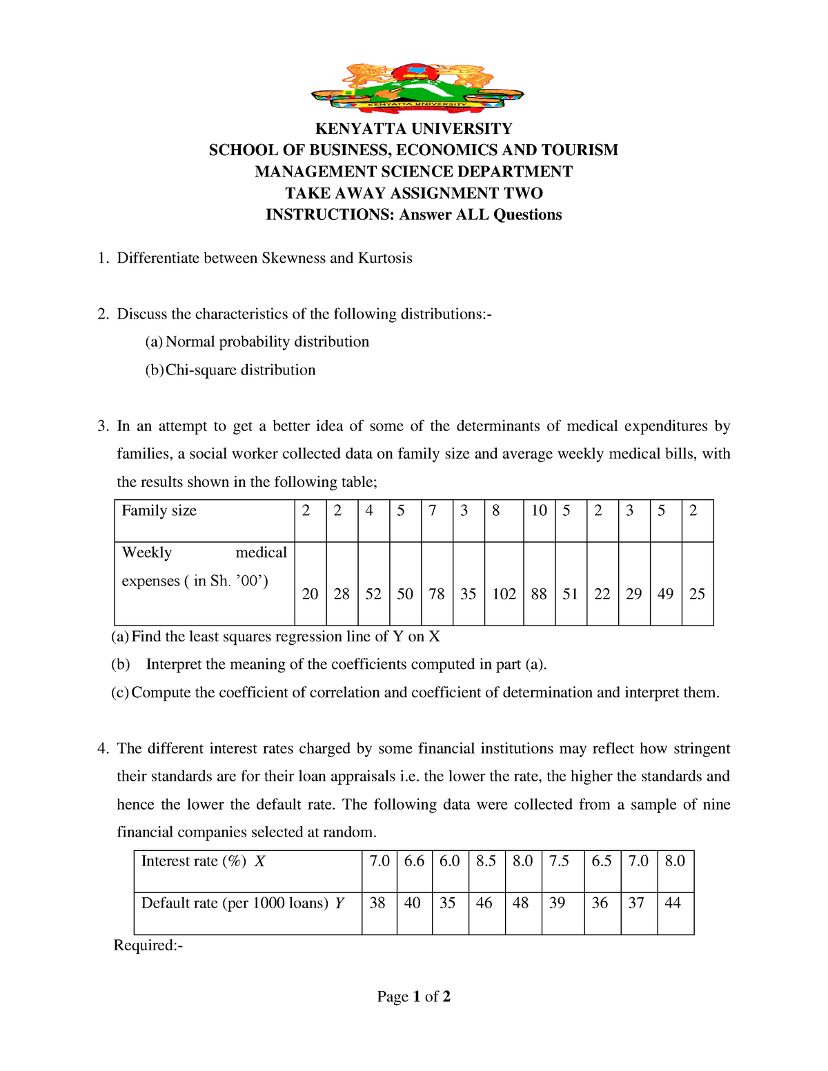 take away assignment meaning