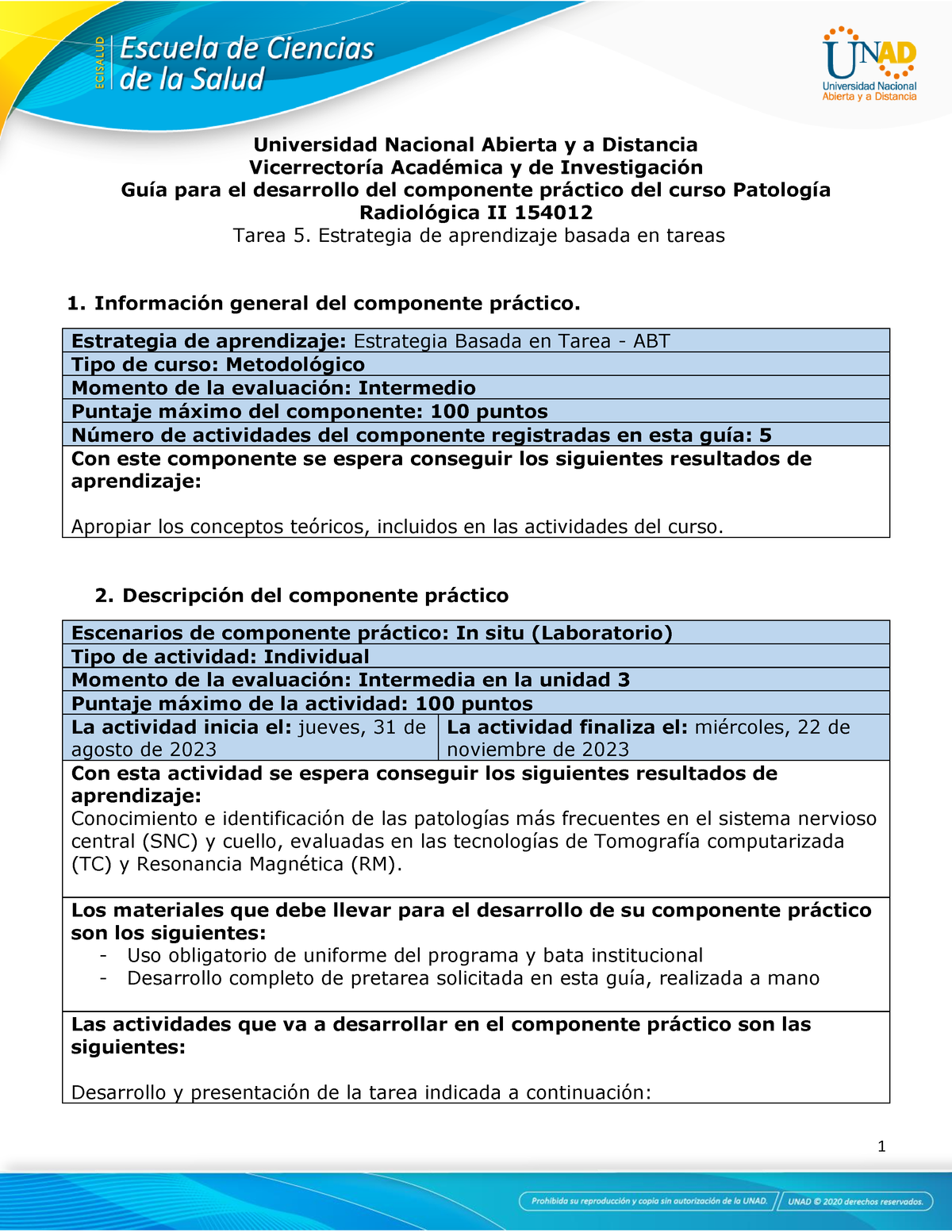 Guía Para El Desarrollo Del Componente Práctico - Unidad 1, 2 Y 3 ...