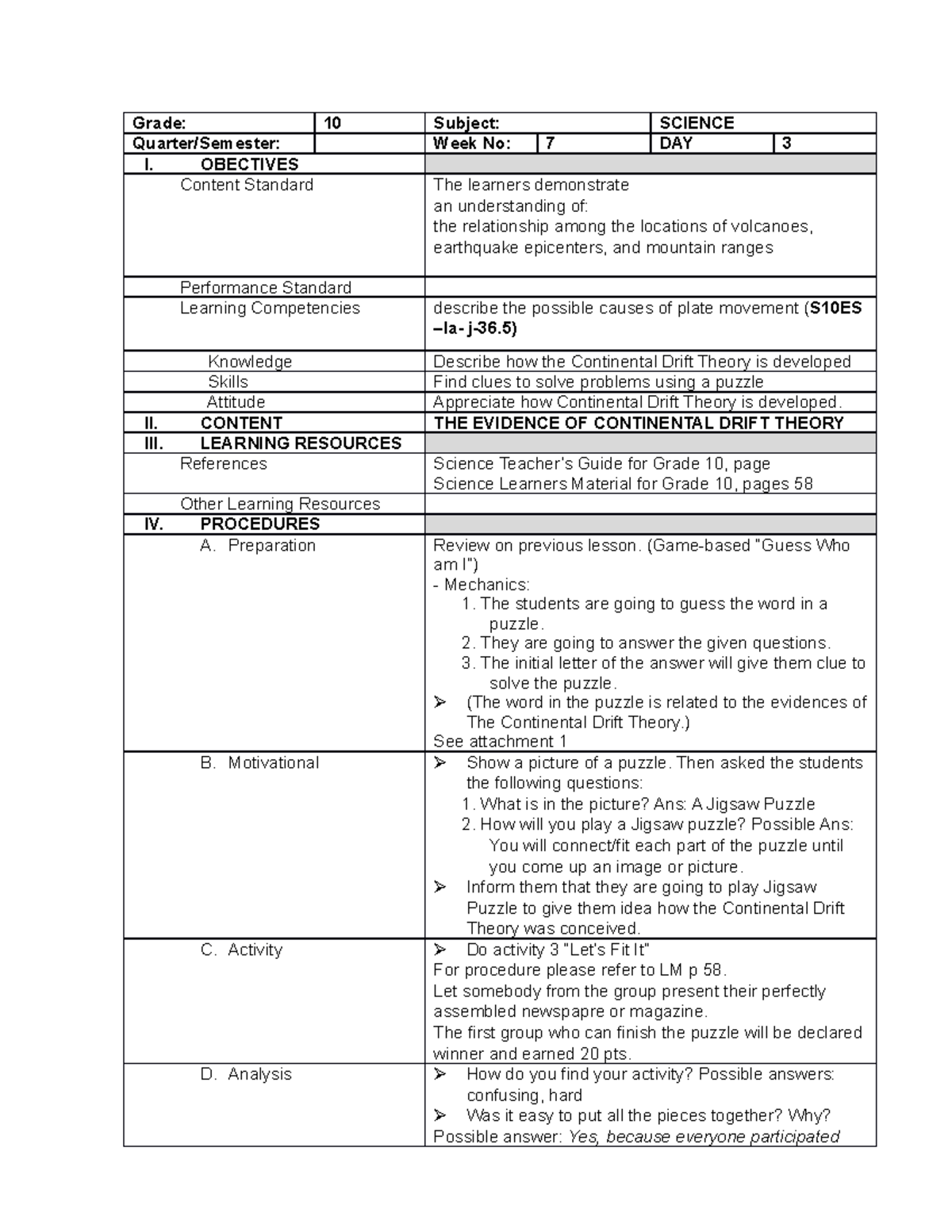 Bsf Lesson 7 Day 3 - yc7xjxz