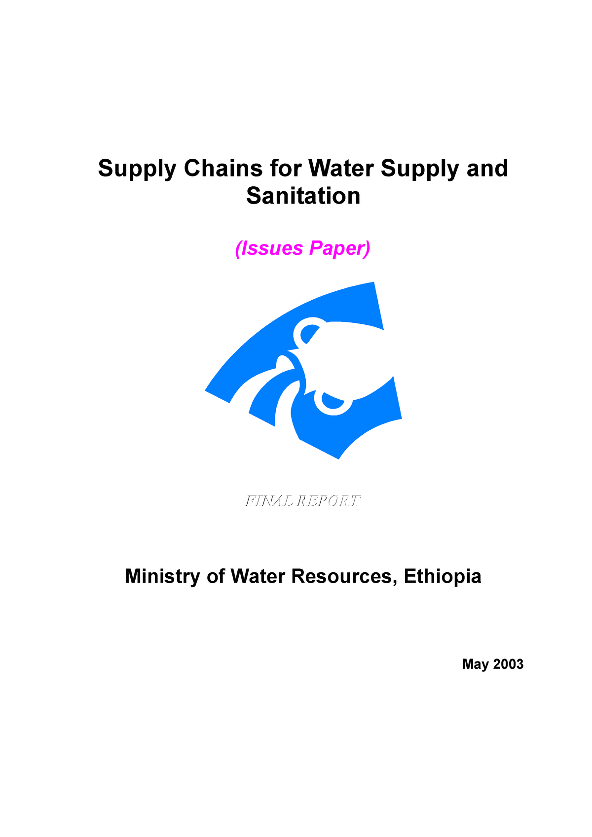 water supply research paper topics