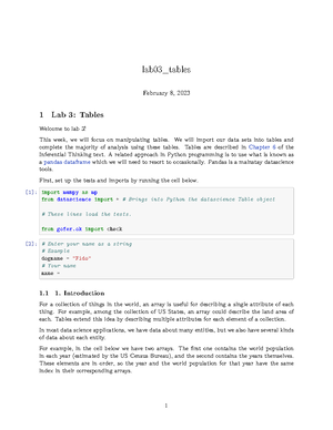 Bubblebox - Notes on creating tables and arrays - bubblebox February 8 ...