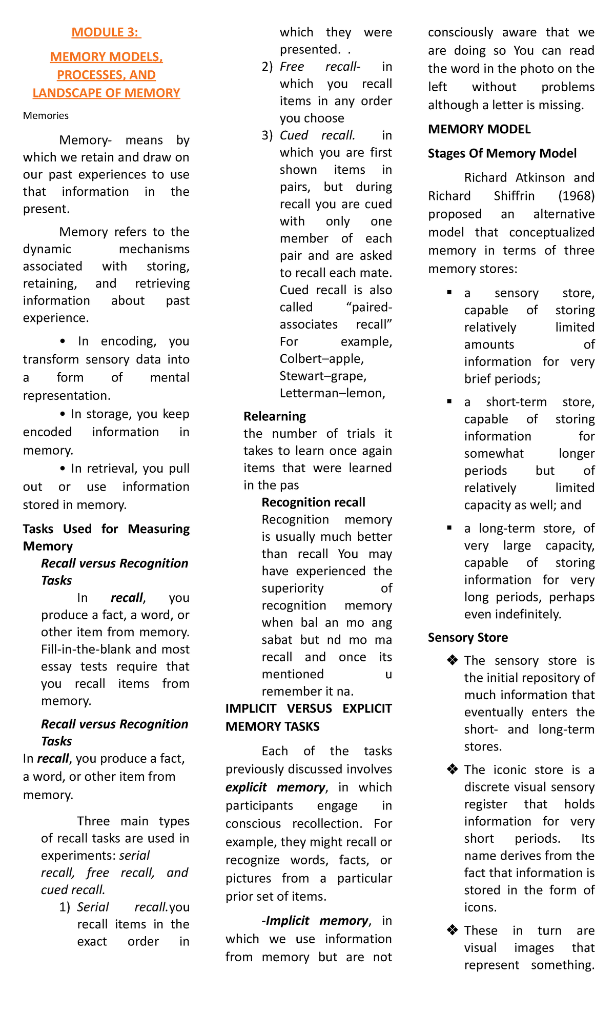 module-3-cognitive-module-3-memory-models-processes-and