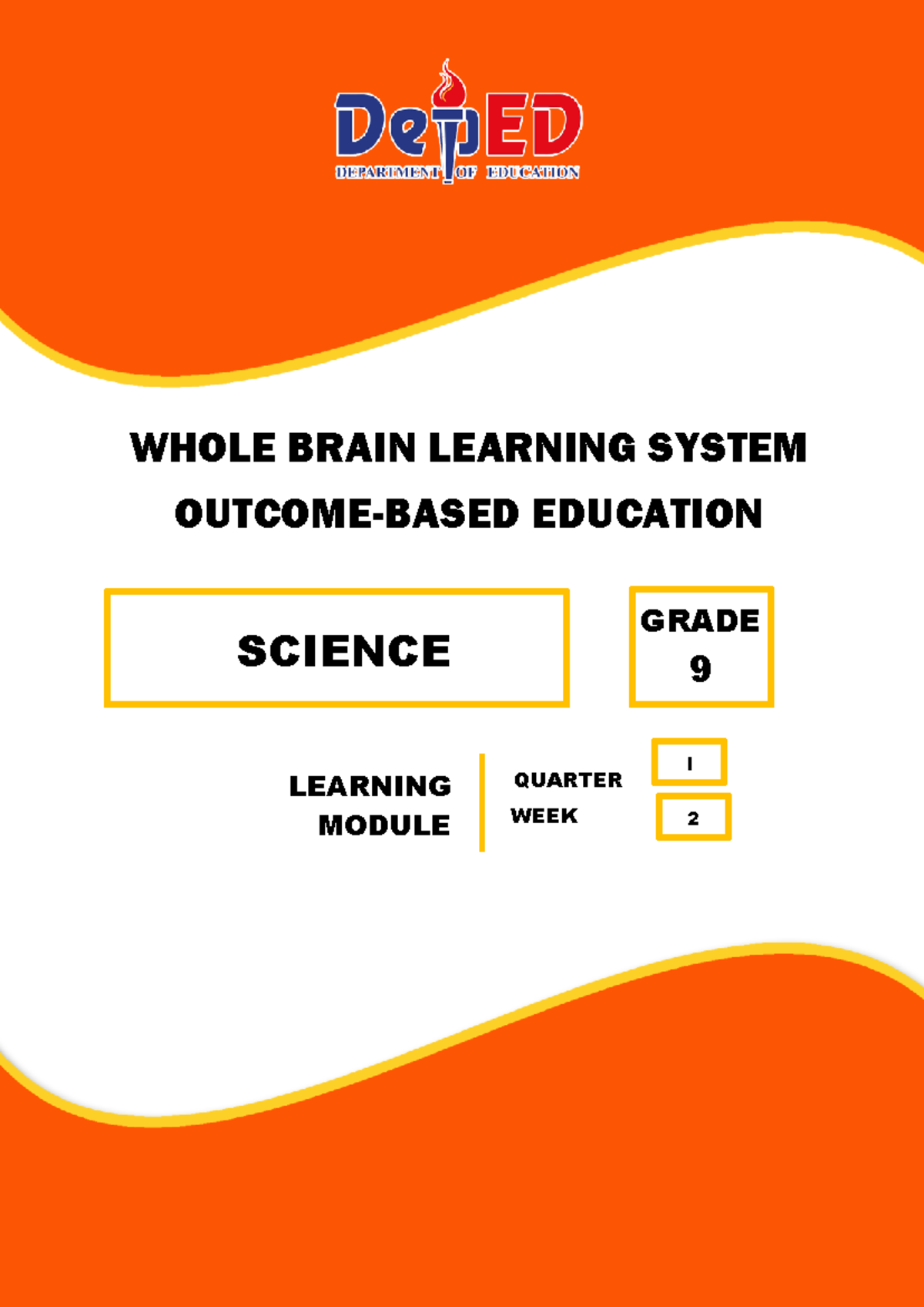 Science-9-Q1-WK2 localized - Department of Education ####### SCHOOLS ...