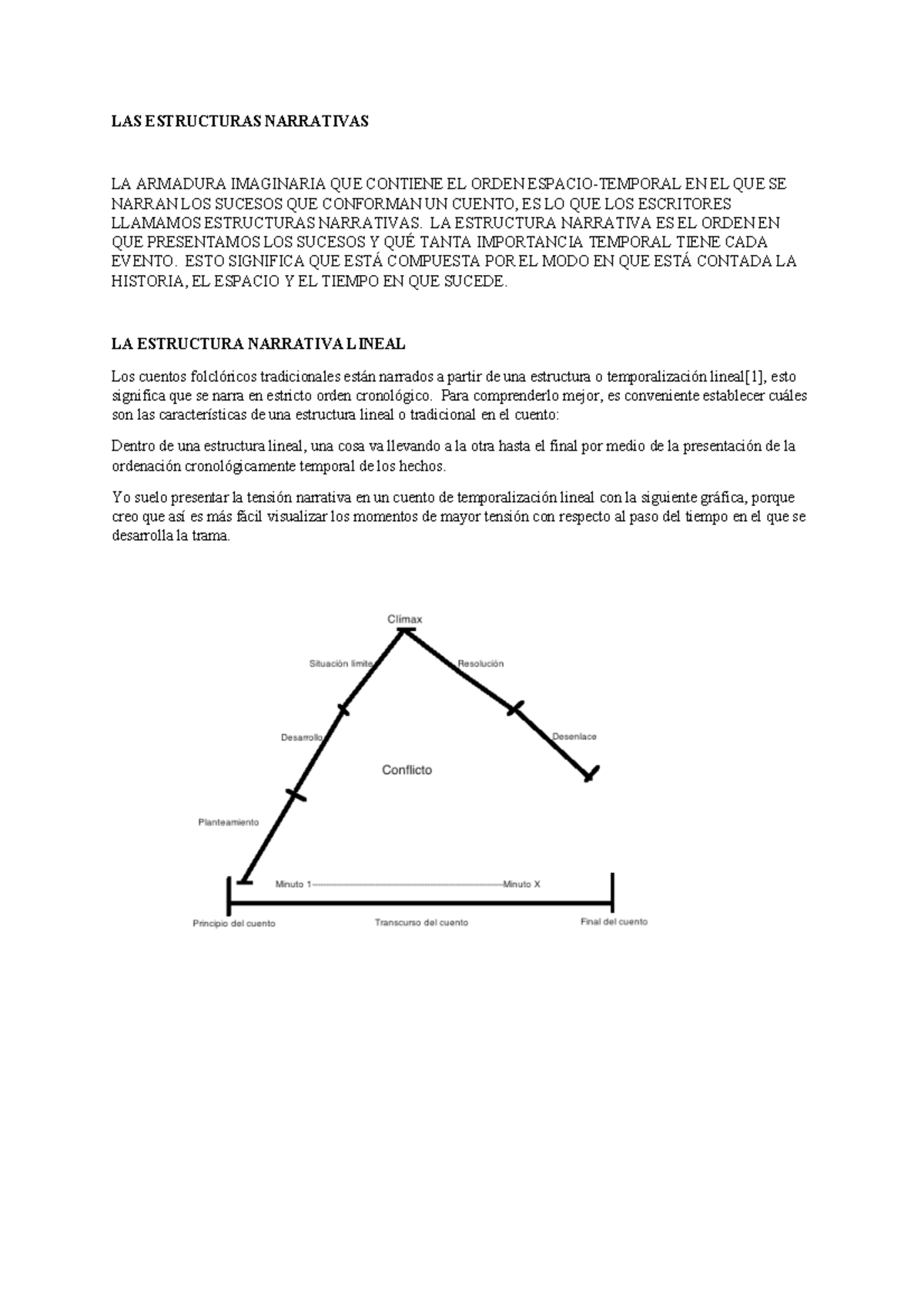 La estructura narrativa de un cuento I - LAS ESTRUCTURAS NARRATIVAS LA  ARMADURA IMAGINARIA QUE - Studocu