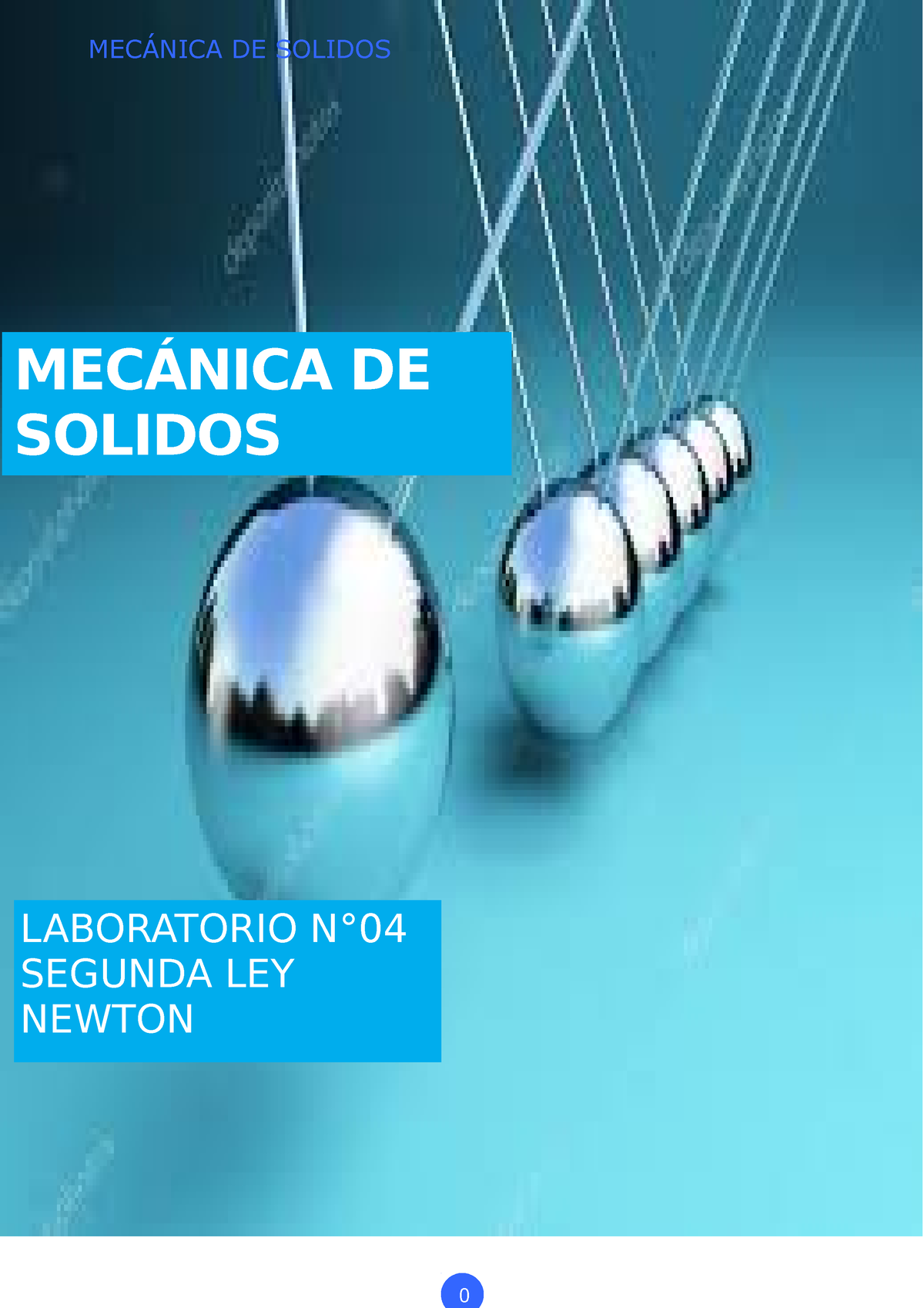 Md S Lab 4 Solucionario 1 MecÁnica De Solidos Laboratorio N° Segunda Ley Newton PrÁctica De 