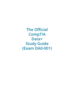 Cysa Studyguide Cs0-003 Samplelesson - The Official CompTIA CySA+ Study ...