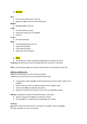 MUS364 types of instruments - Google Docs - Idiophones: produce sound ...