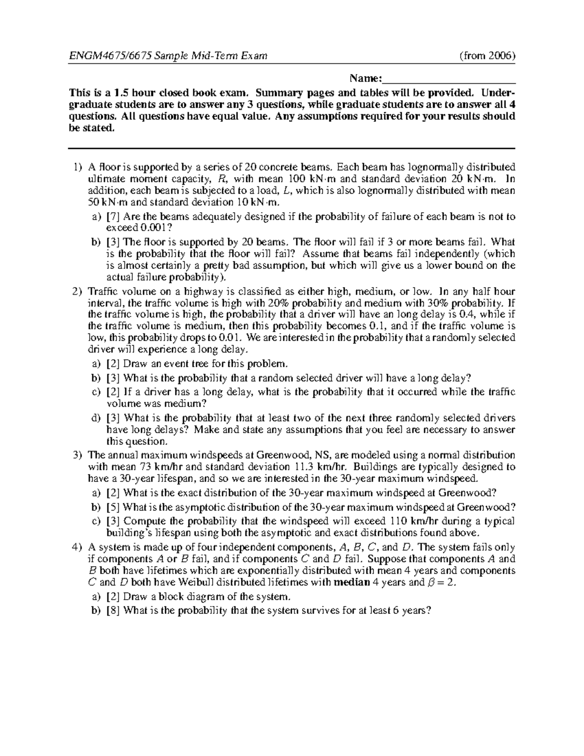 sampmidterm-assignment-asnwers-engm4675-6675-sample-mid-term-exam