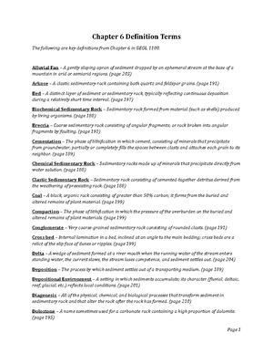 Chapter 9 Definitions - Chapter 9 Definition Terms The Following Are ...