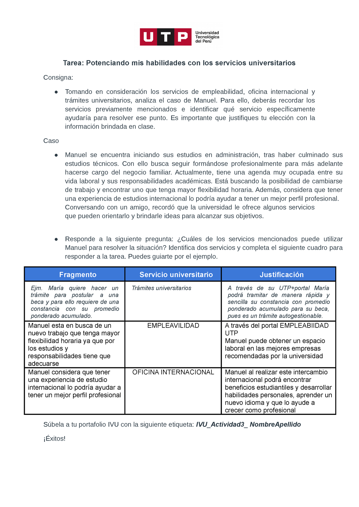 IVU Actividad 3 - Tarea - Tarea: Potenciando Mis Habilidades Con Los ...