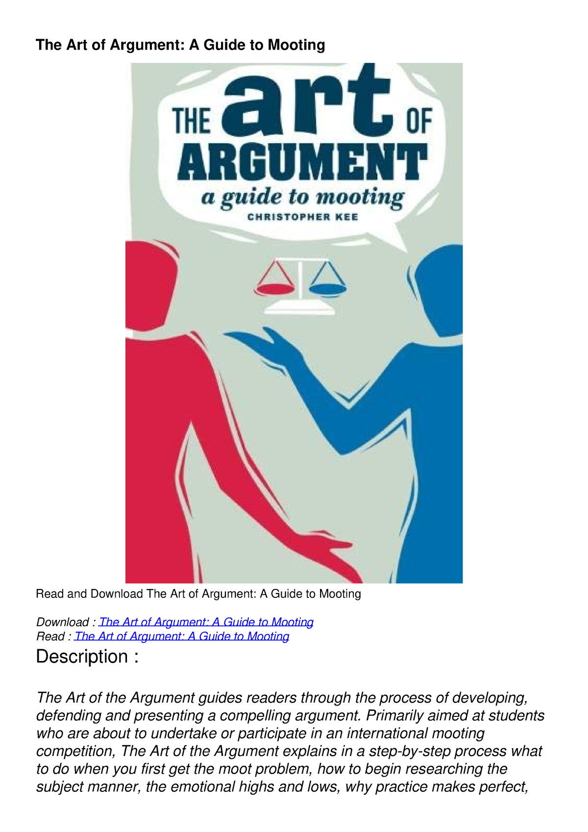 critical thinking the art of argument 2nd edition answer key