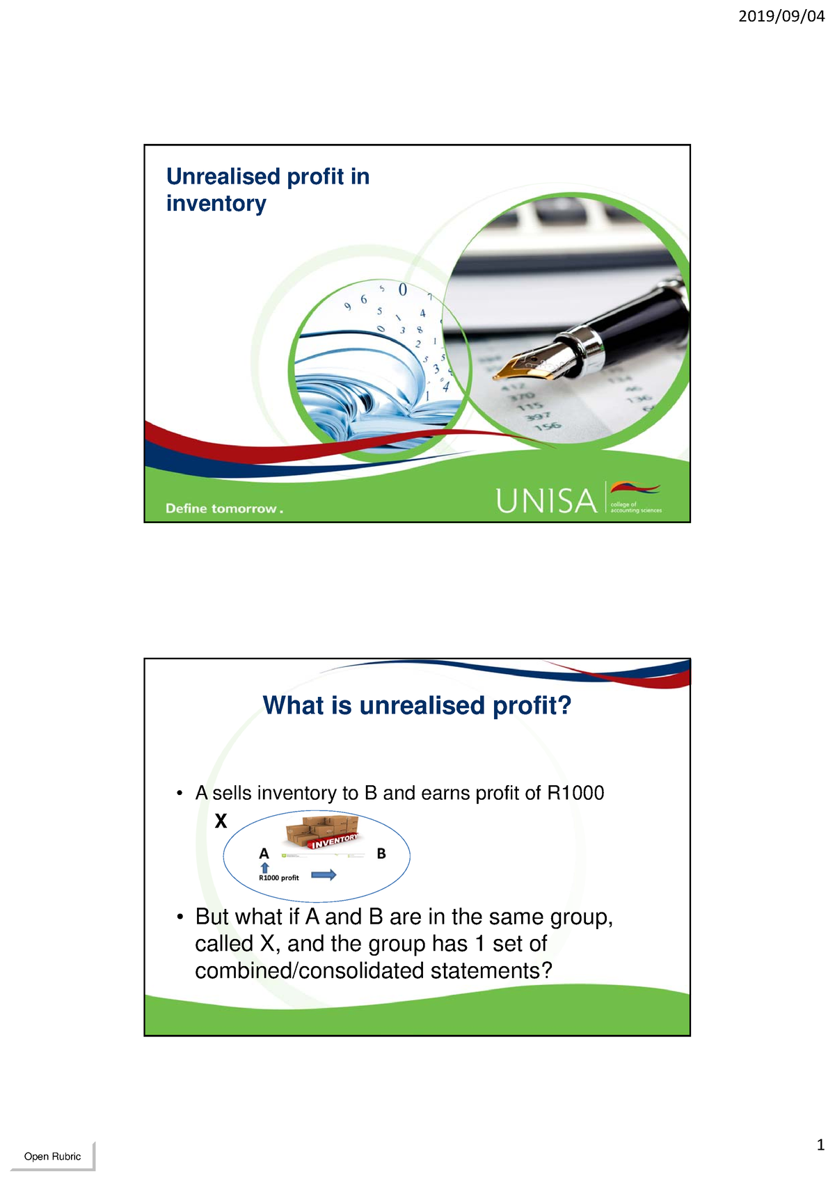 What Is Realised And Unrealised Profit