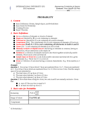 Homework 4 probability and statistic practice exercise - HOMEWORK 4 ...