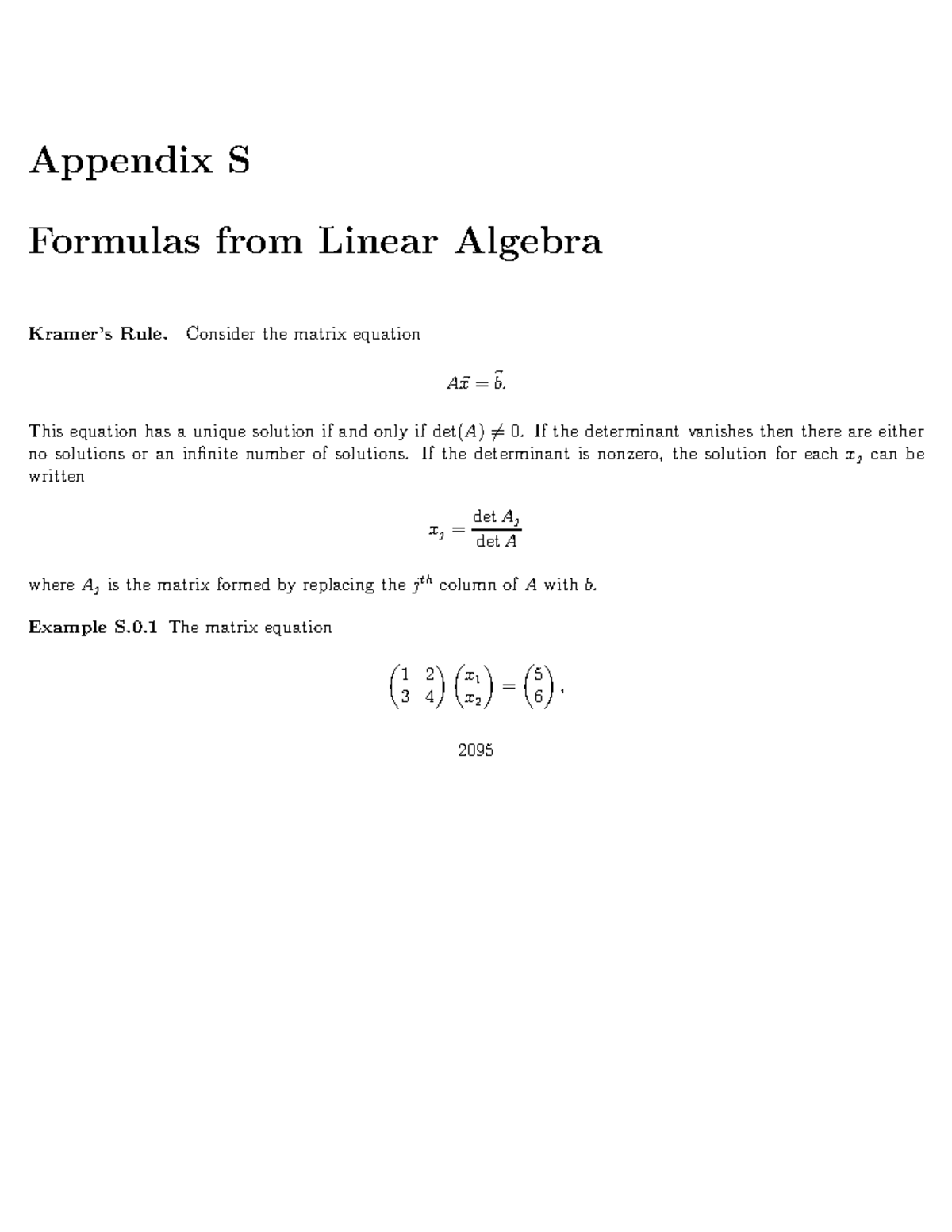 Advanced mathematical methods for scientists and engineers 425
