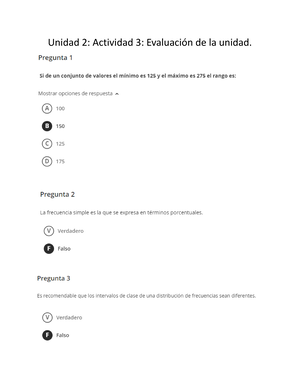 Unidad 4. Actividad 4. Auto-corregible. Medidas De Resumen - Medidas De ...