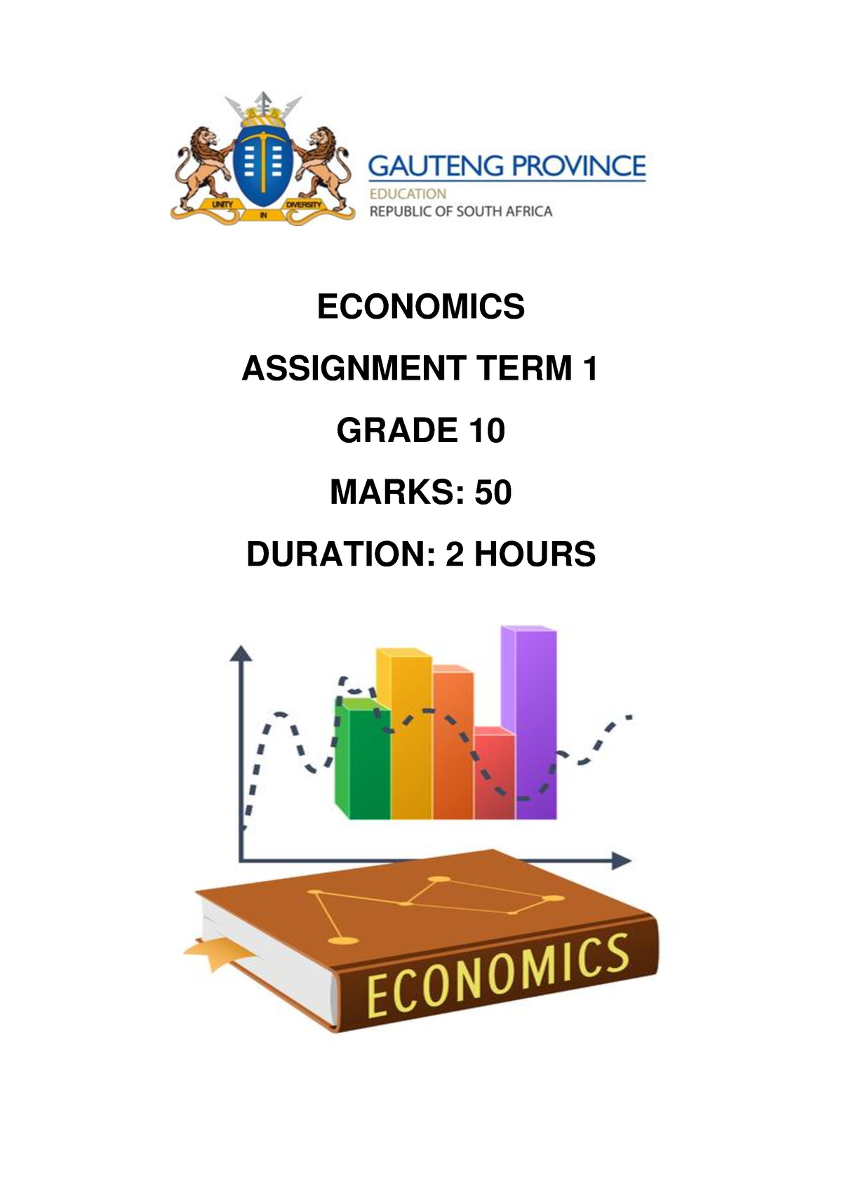 grade 10 economics assignment term 1