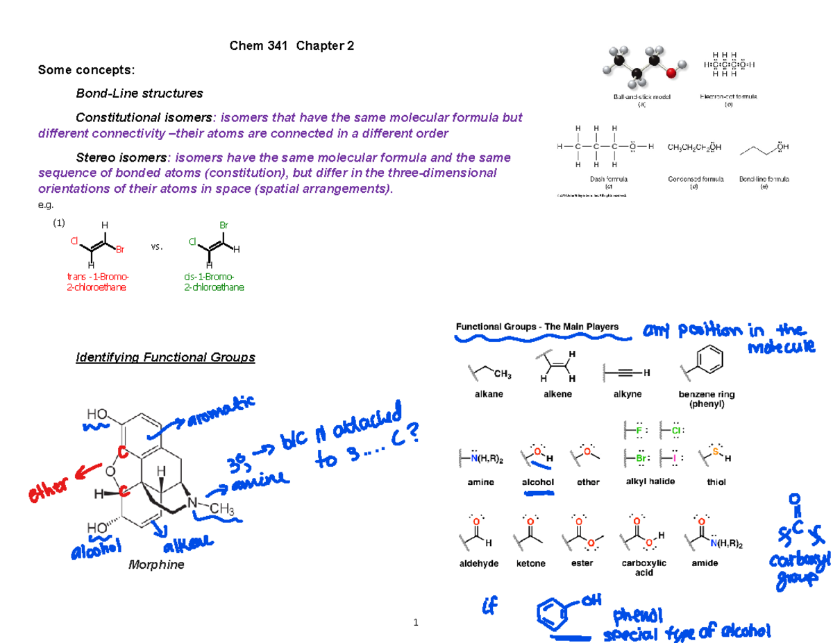 Chapter 2 slides - Organic chemistry I C341 notes - 1 Chem 341 Chapter ...