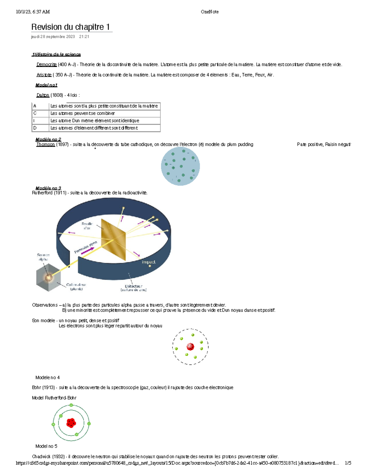 Science STE - Revision du chapitre 1 jeudi 28 septembre 2023 21: 1 ...