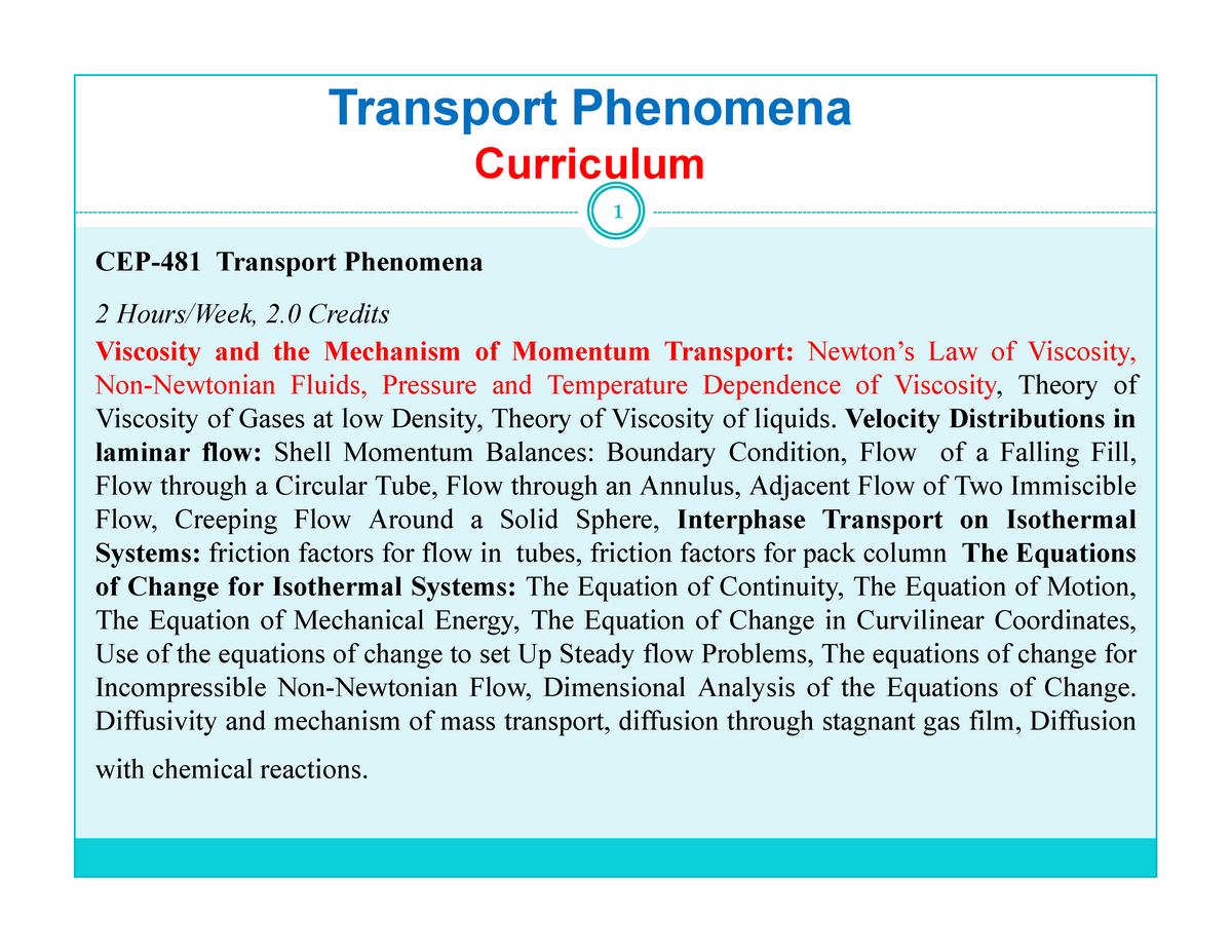 analysis of transport phenomena 2nd edition solutions