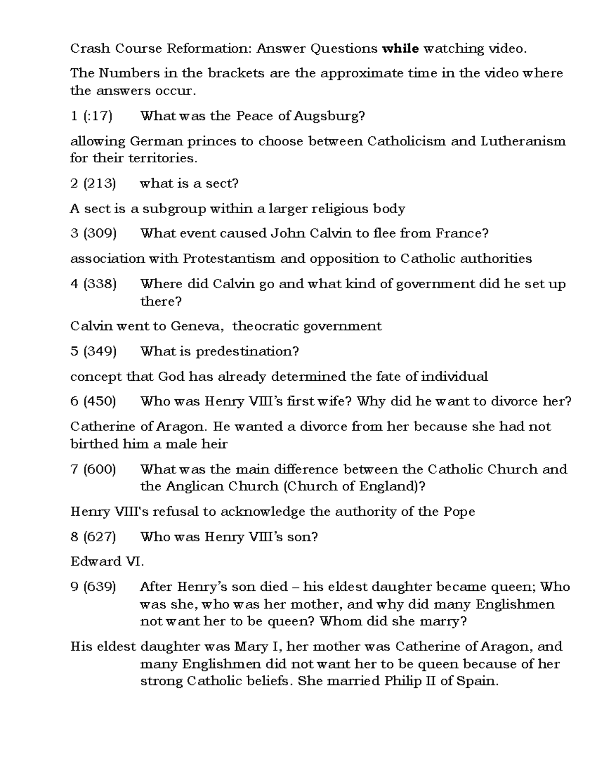 November+29+crash+course+reformation+questions+nov+29 Crash Course