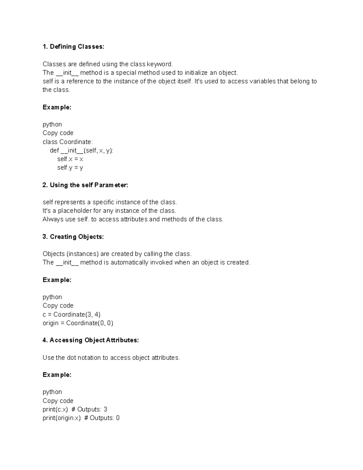MIT 6.0001 Comp Sci and Programming in Python 8 - Defining Classes ...