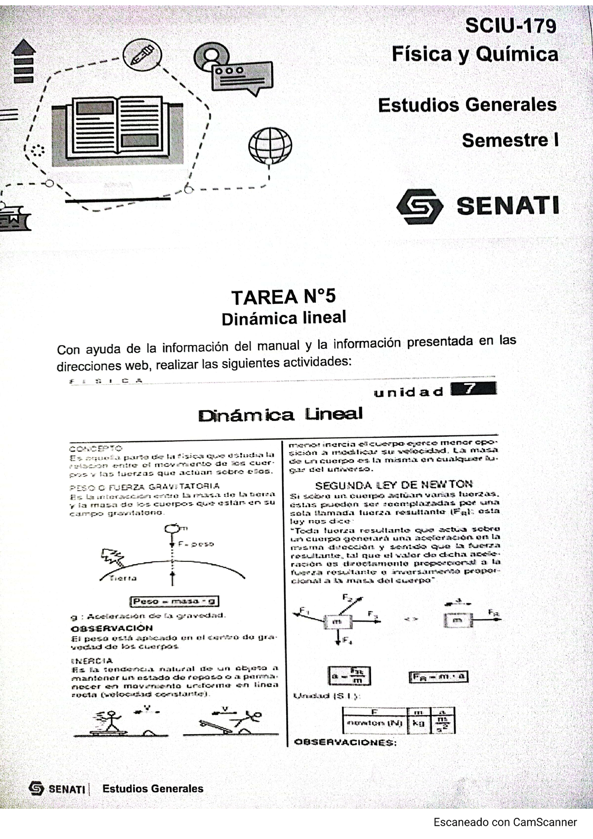 Tarea 5,Ejercicio 5 - Física II - Studocu