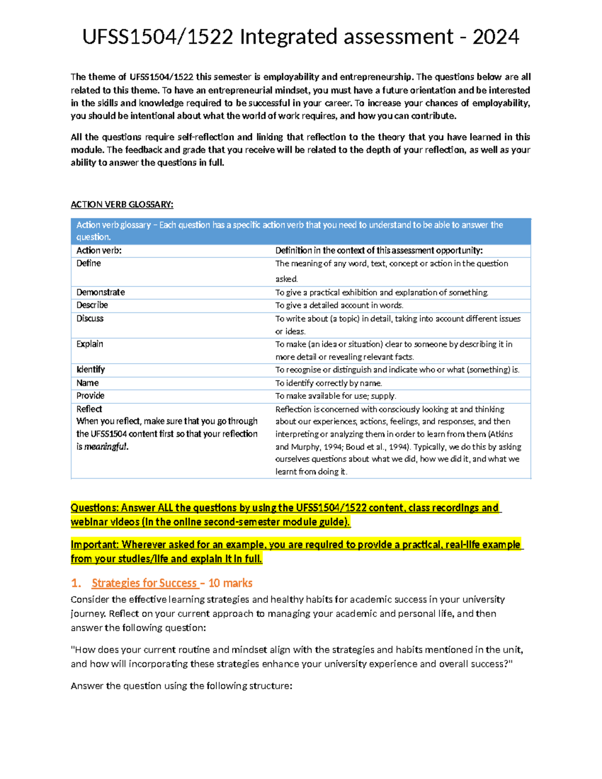 UFSS Intergrated Pholo - The theme of UFSS1504/1522 this semester is ...