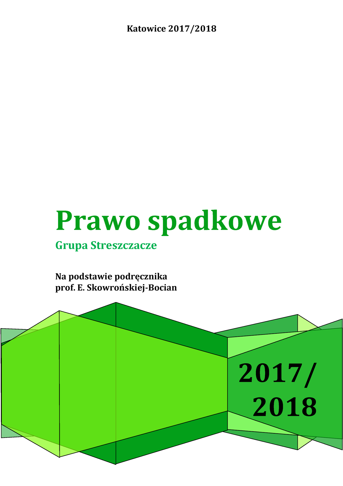 Prawo-spadkowe - Notatki Do Prawa Spadkowego, Super Opisane - Katowice ...