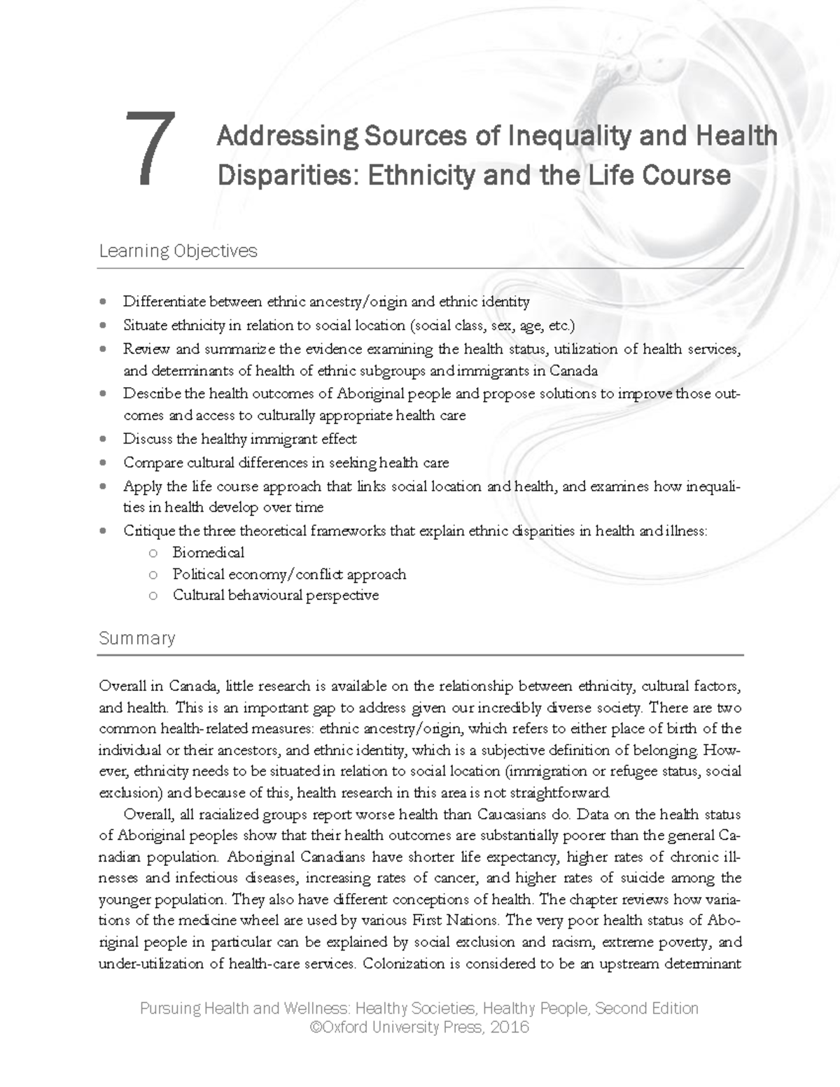 Chapter 7 - notes - NURS 2211 - Douglascollege - Studocu