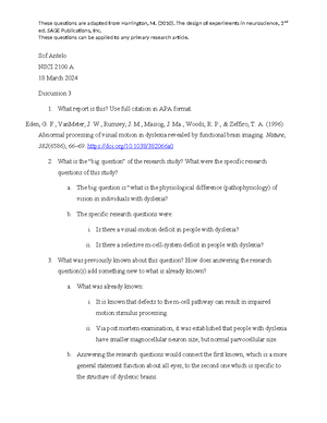 Action potential assignment - NSCI 111 Fall 2022 Unit 2 Assignment ...