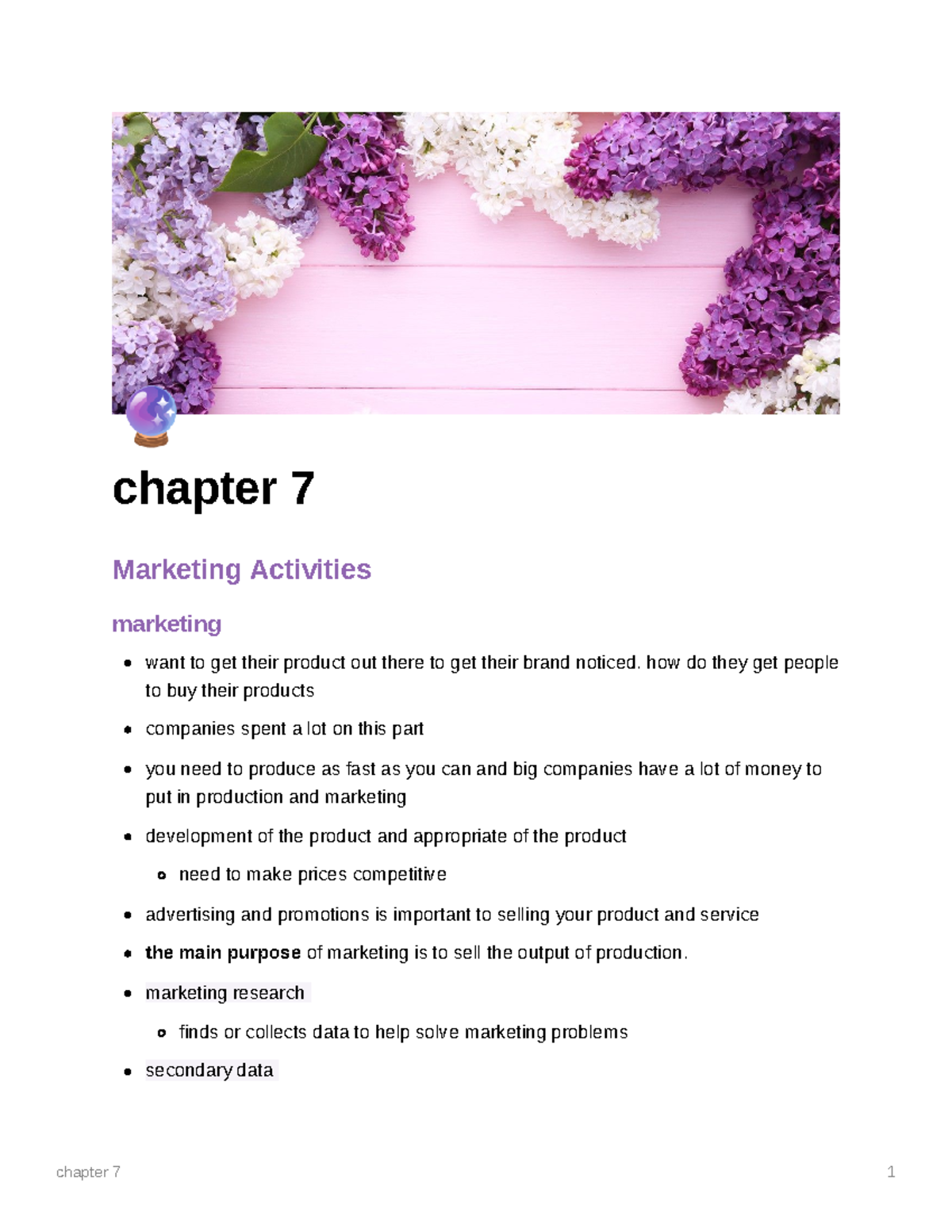 International Business Chapter 7 - Chapter 7 Marketing Activities ...