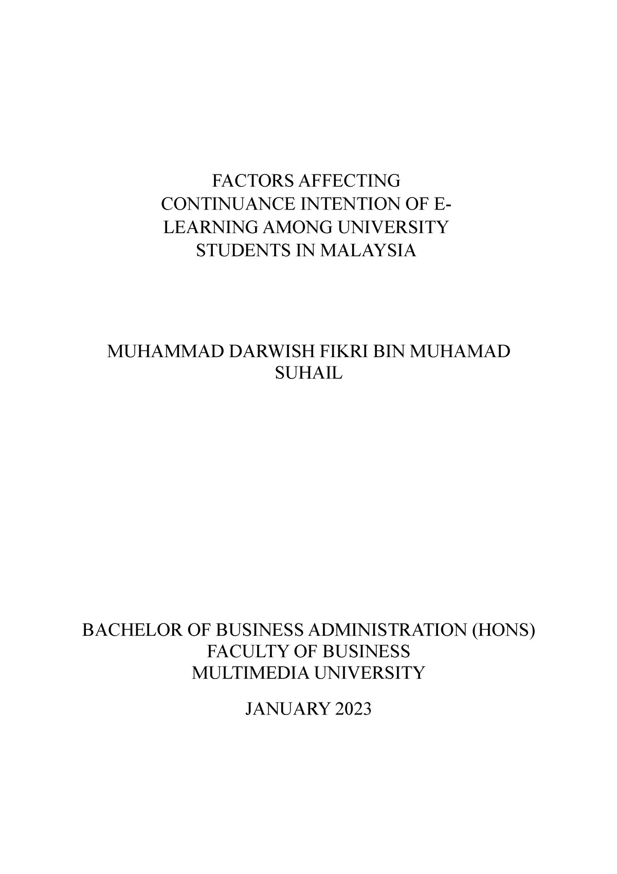 Final Year Paper - This article is about my FYP research which is ...