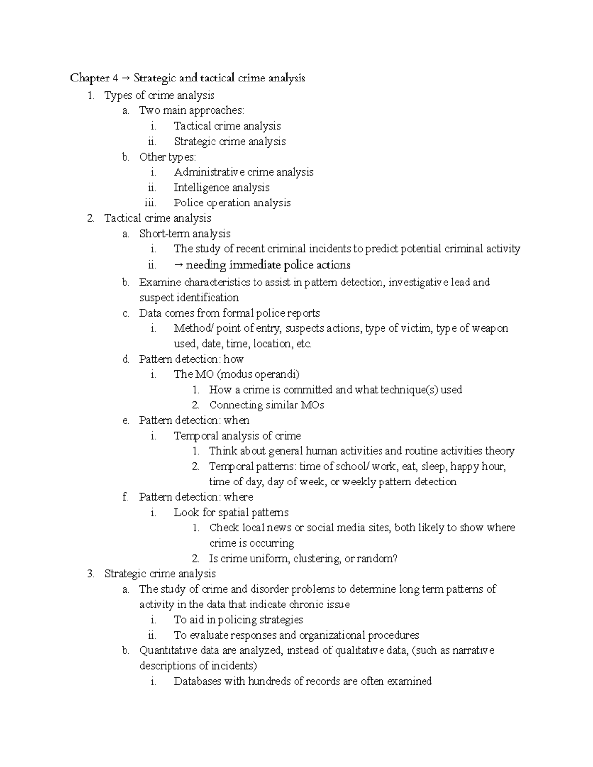 chapter-4-class-notes-chapter-4-strategic-and-tactical-crime-analysis-types-of-crime