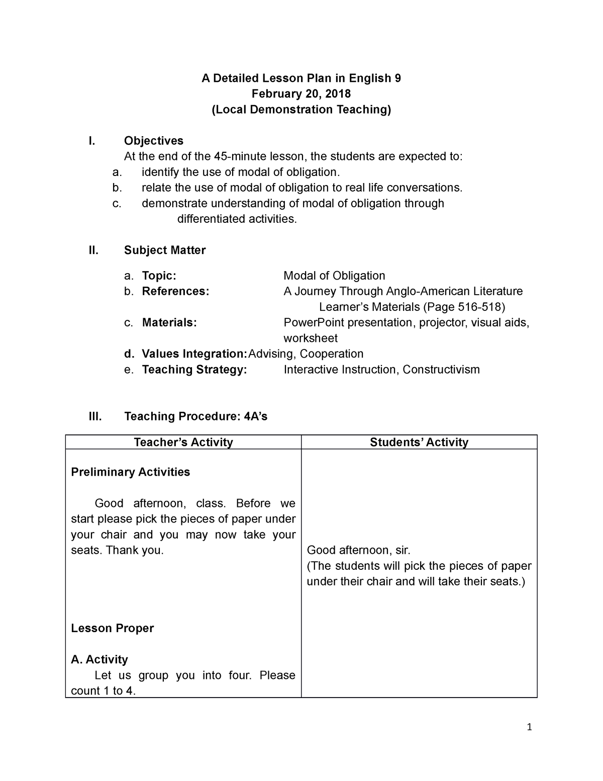 a-detailed-lesson-plan-in-english-9-objectives-at-the-end-of-the-45