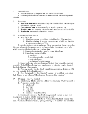 Theft - Outline - Common Law Robbery 1) Trespassory Taking; and 2 ...