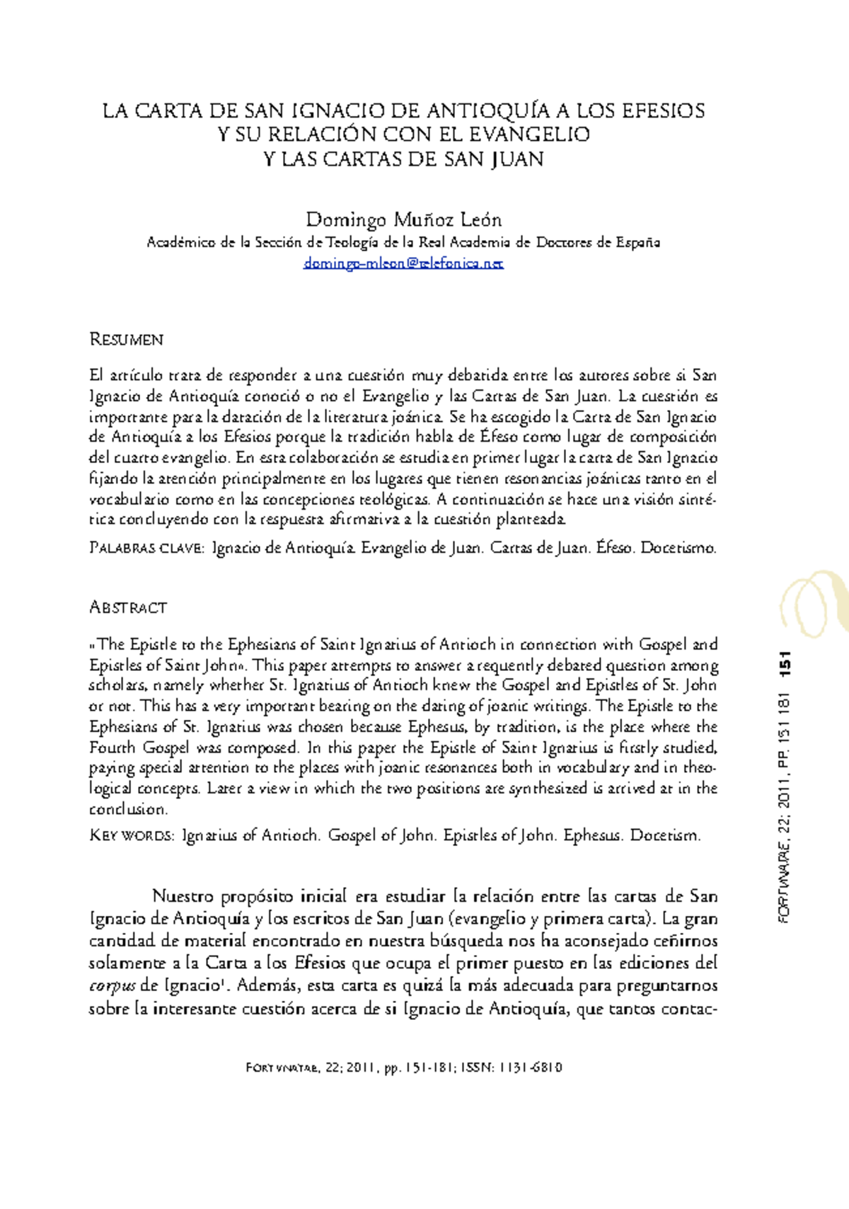 Carta De San Ignacio De Antioquia